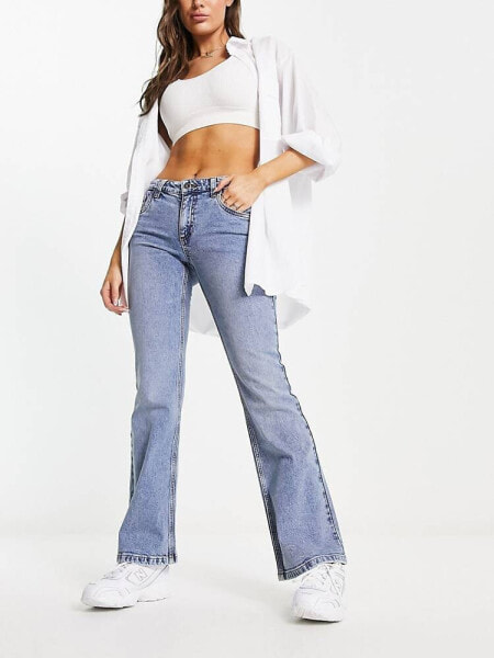 Cotton:On low rise bootcut jean in rain blue