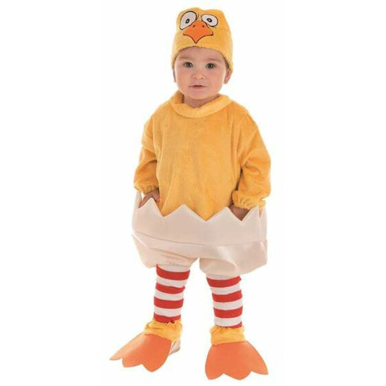 Карнавальный костюм для малышей Shico Жёлтый Курица 0-12 Months 4 штуки