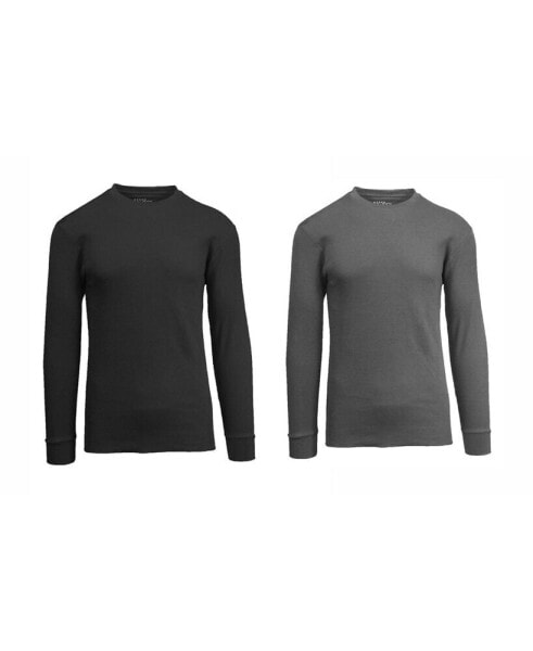 Men's Waffle Knit Thermal Shirt, Pack of 2