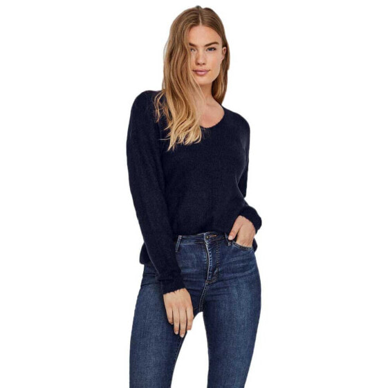 VERO MODA Crew Lefile V-Neck Sweater