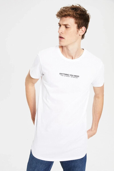 Erkek Beyaz T-shirt 0S3144Z8
