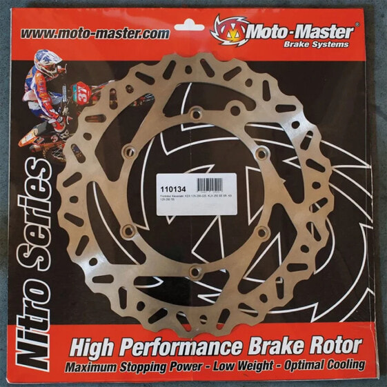 MOTO-MASTER Nitro Contoured Kawasaki/Suzuki/Yamaha 110374 Brake Disc