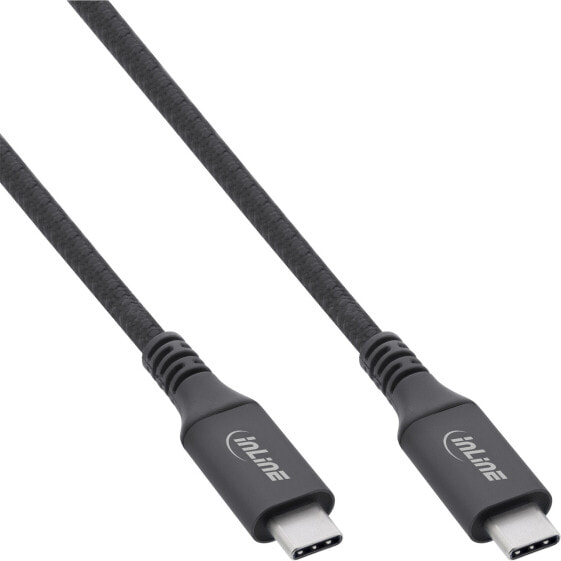 InLine USB4 Cable - USB-C male/male - 8K60Hz - black - 0.5m