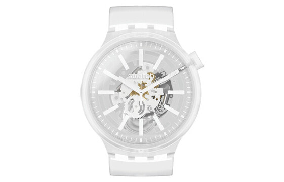 Часы наручные Swatch Белый 47 мм SO27E106