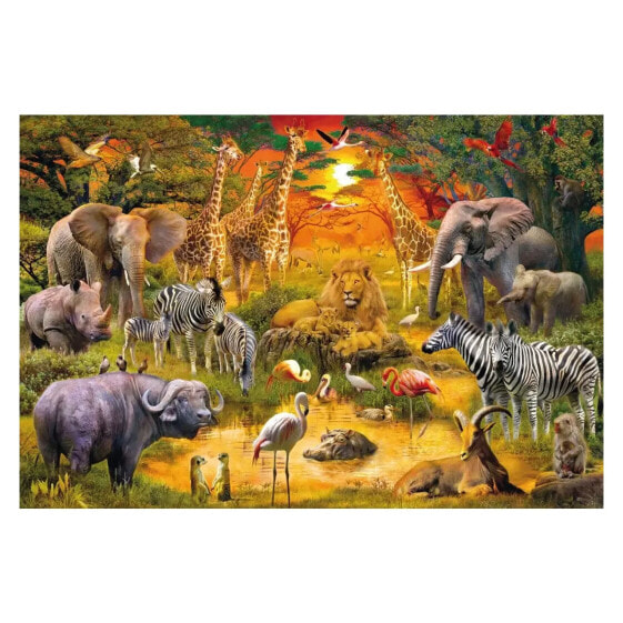 Puzzle Tiere in Afrika 150 Teile