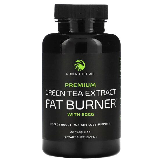 Premium Green Tea Extract Fat Burner, 60 Capsules