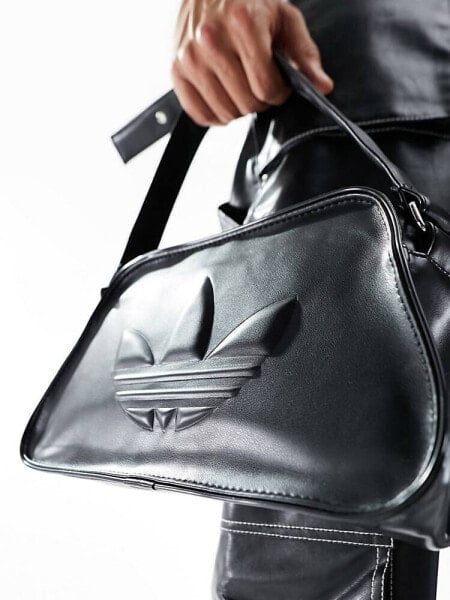 adidas Originals trefoil shoulder bag in black