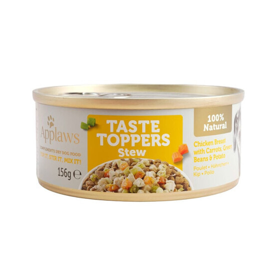 APPLAWS Chicken And Vegetable Stew Topper 12x156g Wet Dog Food