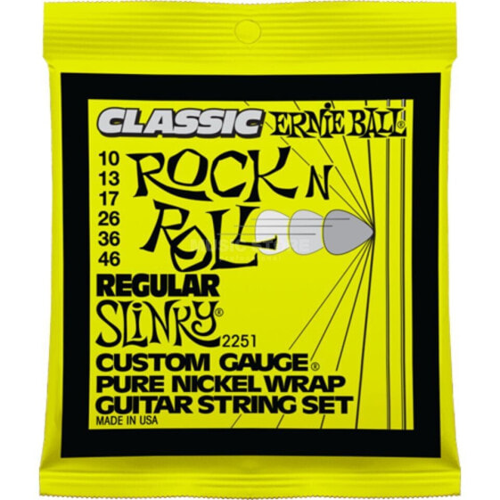 Ernie Ball E-Guit.Strings 10-46 Regular Rock'n'Roll, EB2251