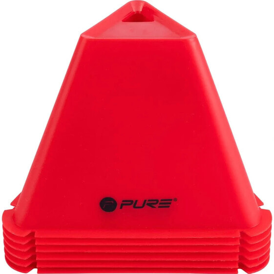 PURE2IMPROVE Triangle 15 cm Training Cones 6 Units