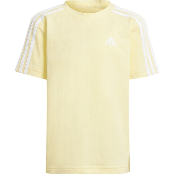 ADIDAS Essentials 3 Stripes Cotton short sleeve T-shirt