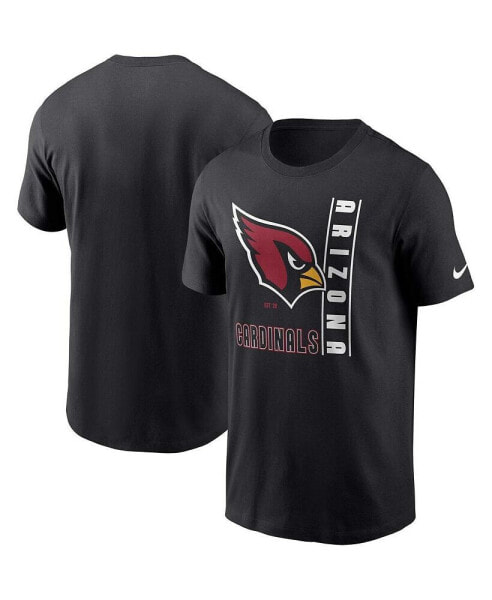 Футболка мужская Nike Arizona Cardinals черная Lockup Essential