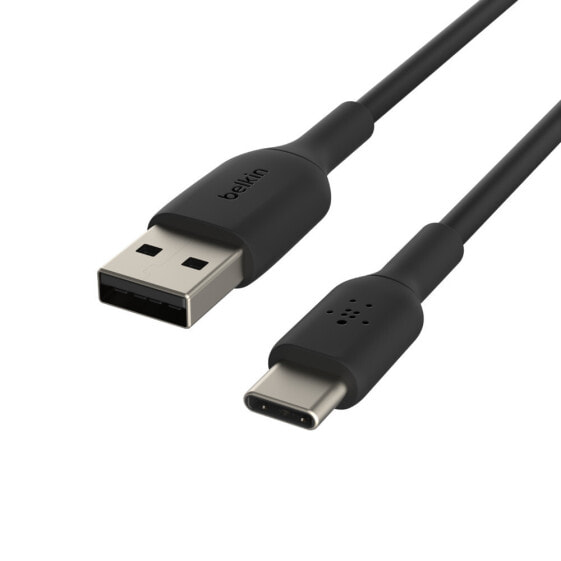 Belkin CAB001BT1MBK - 1 m - USB A - USB C - Black