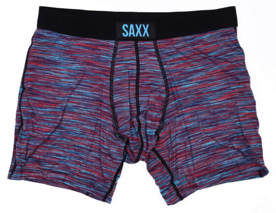 Боксёры SAXX Men's Vibe Red/Blue Space Dye Large