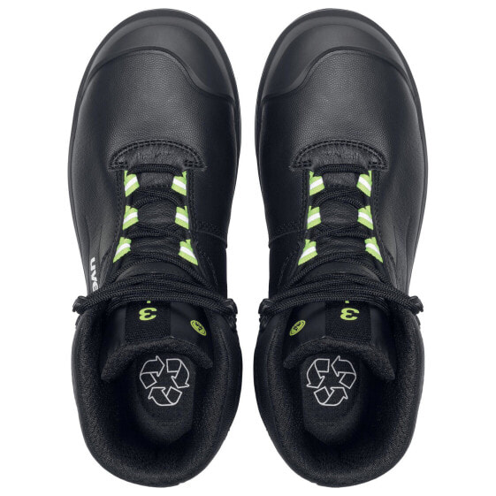 UVEX Arbeitsschutz 3 - Male - Adult - Safety shoes - Black - Green - EUE - EN - ESD - SRC