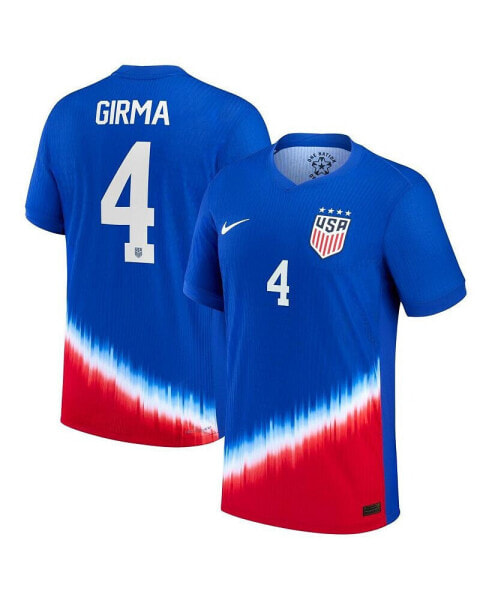 Men's Naomi Girma Royal USWNT 2024 Away Authentic Jersey