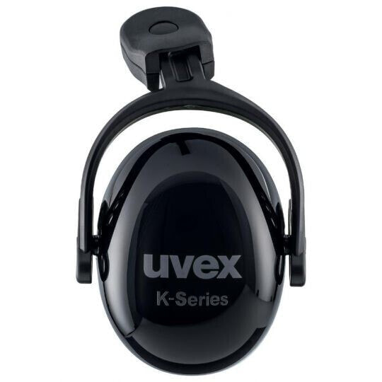 UVEX Arbeitsschutz 2600216 - Helmet - Black - Grey - ABS - Polyvinyl chloride (PVC) - 28 dB - 191 g