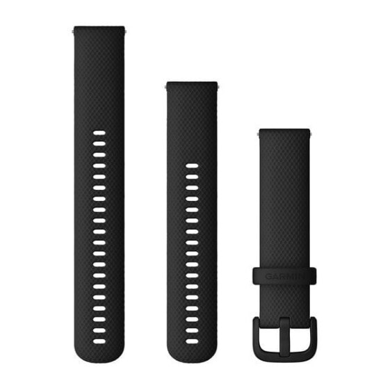 Garmin Quick Release - Band - Silicone - Black - 20 mm