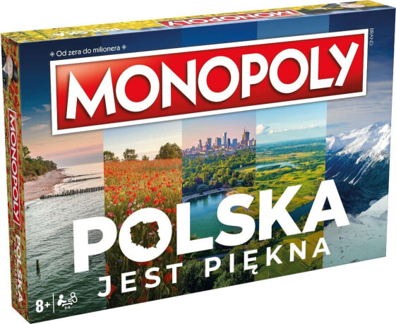 Winning Moves Gra planszowa Monopoly Polska jest piękna 2022