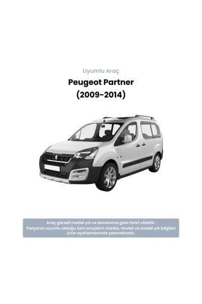 Peugeot Partner Hava Kanalsız Ön Fren Disk Takımı (2009-2014) Bosch