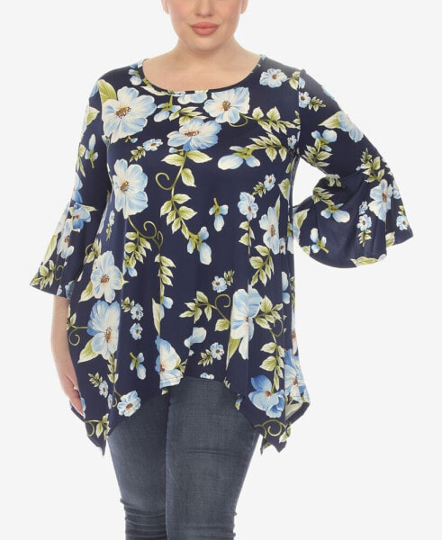 Plus Size Blanche Tunic Top