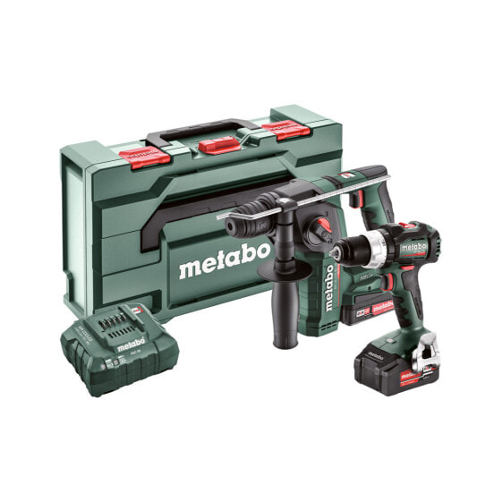 Metabo Combo Set 2.5.2 18V Akku-Bohrhammer BH 18 LTX BL 16 + Akku-Bohrschrauber BS 18 LT BL