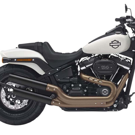 KESSTECH ESE 2-2 Harley Davidson FXFBS 1868 ABS Softail Fat Bob 114 Ref:183-2132-765 not homologated slip on muffler