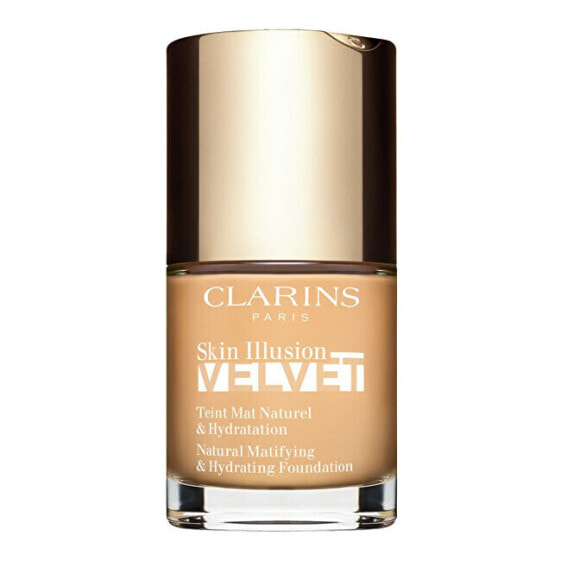 Clarins Skin Illusion Velvet Увлажняющий тональный крем с матовым финишем