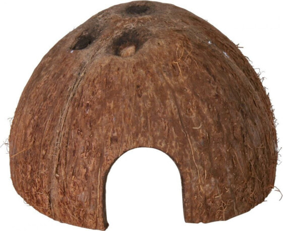 Декорация для аквариума TRIXIE Домики из половинок кокосового ореха 3 шт. 8x10x12см