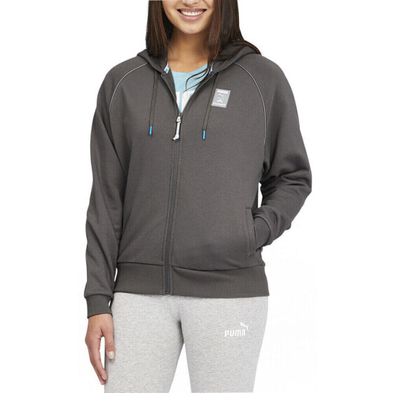 Puma Cld9 Drop In Full Zip Hoodie Womens Grey Casual Outerwear 530137-02