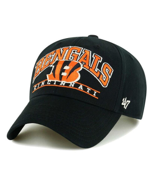 Men's Black Cincinnati Bengals Fletcher MVP Adjustable Hat