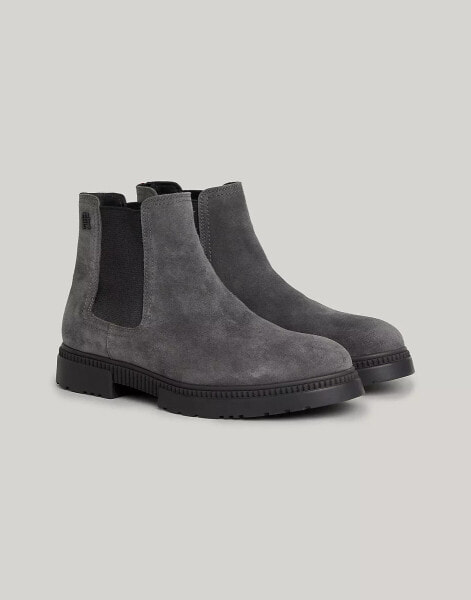 Tommy Hilfiger Chelsea Boots in Dark Grey