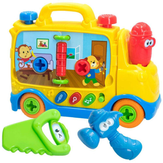 Интерактивная игрушка детская с грузовиком инструментов WINFUN Junior Builder Tool Truck