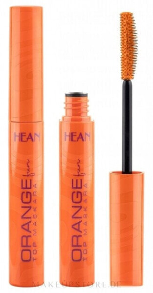 Farbige Wimperntusche - Hean Top Mascara Orange