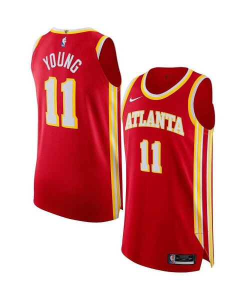 Men's Trae Young Red Atlanta Hawks 2022/23 Authentic Player Jersey - Icon Edition