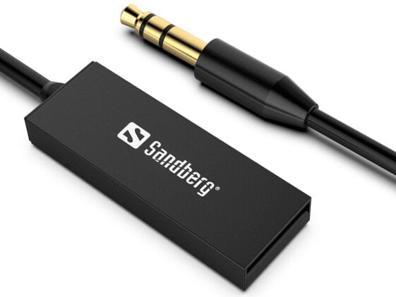 SANDBERG Bluetooth Audio Link USB - USB - A2DP - AVRCP - HFP - 10 m - Black - Dock - 5 V