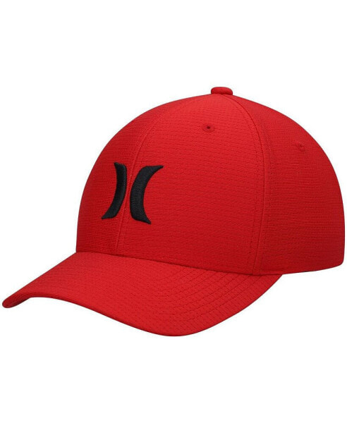 Men's Red H2O-Dri Pismo Flex Fit Hat