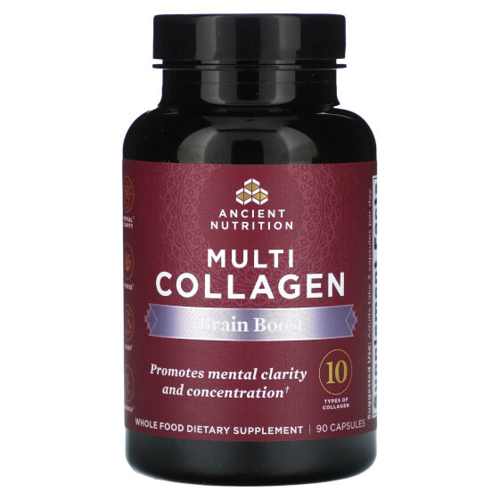 Биодобавка Ancient Nutrition Multi Collagen Brain Boost 90 капсул