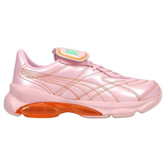 Puma Lipa X Dome King Metallic Lace Up Womens Pink Sneakers Casual Shoes 387291