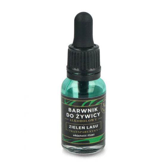 Alcohol dye for epoxy resin Royal Resin - transparent liquid - 15ml - forest green