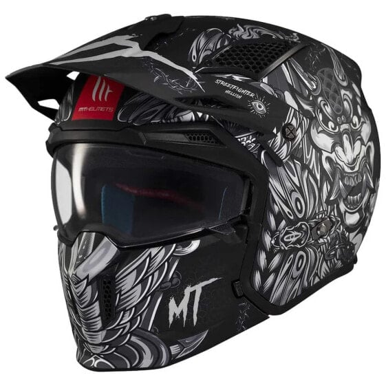 MT Helmets Streetfighter SV Hellish modular helmet