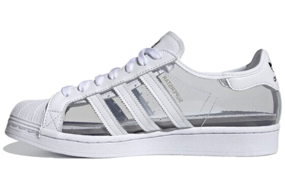 Кроссовки мужские Adidas originals Superstar FZ0245 бело-серебристые