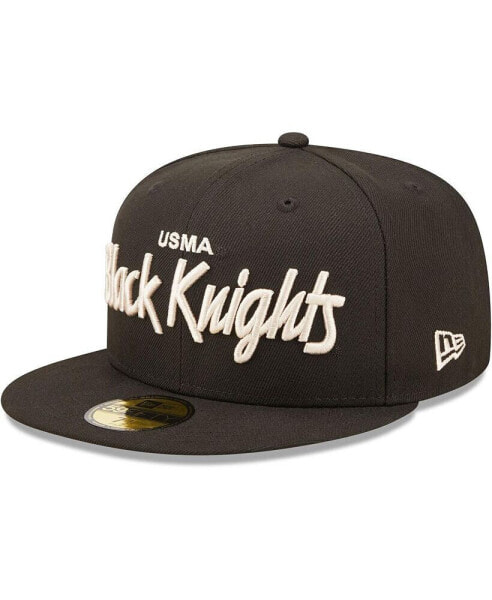 Men's Black Army Black Knights Griswold 59FIFTY Fitted Hat