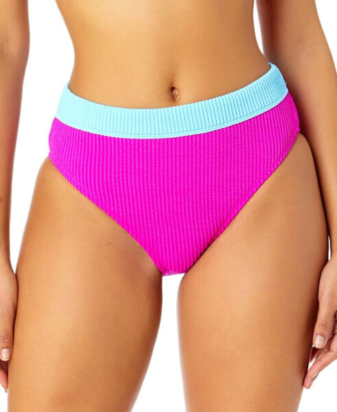 Salt & Cove Juniors' Colorblocked Bikini Bottoms, Created for Macy's