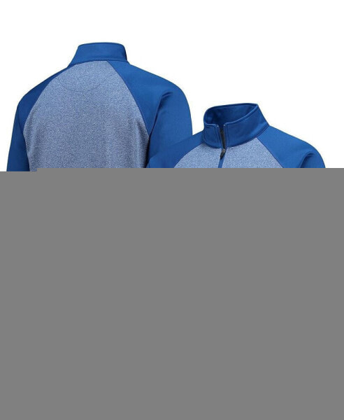 Куртка с полной молнией G-III Sports by Carl Banks мужская для бега на треке "MLB All-Star Game Runner's Track Raglan" 2022 роялевого цвета
