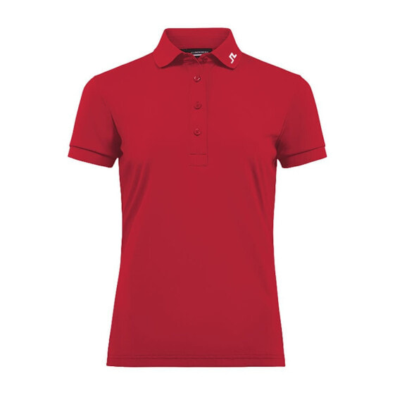 J.LINDEBERG Tour Tech Woman Short Sleeve Polo