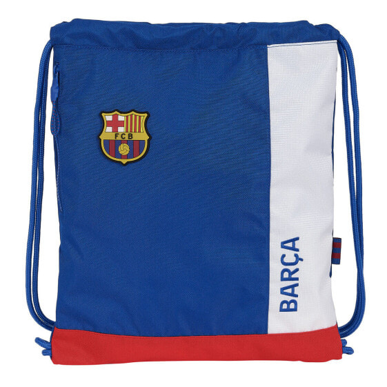 Детский рюкзак F.C. Barcelona Сумка-рюкзак с веревками Синий Темно-бордовый 35 х 40 х 1 см