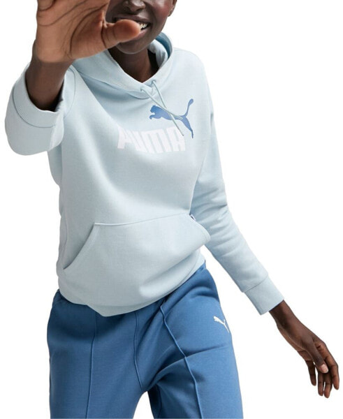 Women's Essential+ Logo-Front Long-Sleeve Hoodie