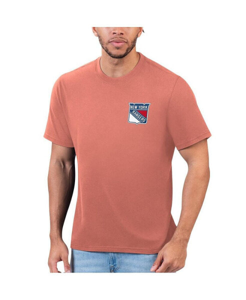 Men's Orange New York Rangers T-Shirt