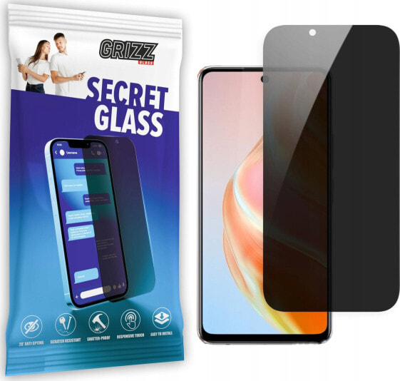 GrizzGlass Szkło prywatyzujące GrizzGlass SecretGlass do Infinix Zero 5G